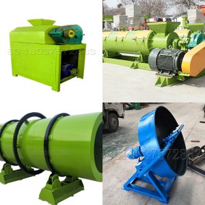 Granulating Machine in Bio Fertilzier Manufacturing Line